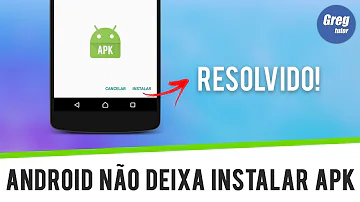 Não é possível instalar o app?