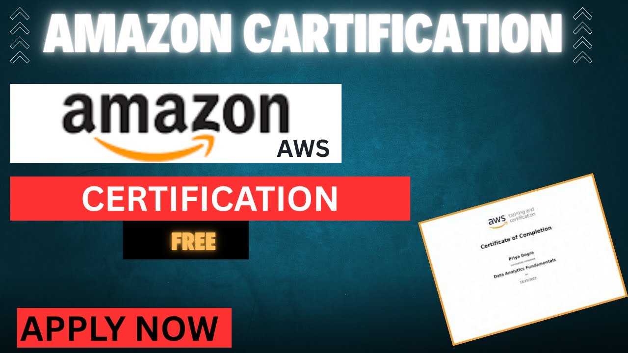 Amazon AWS 1- Day free course Lunched || Free certificate on attendance ...