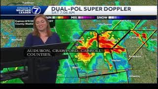 Tracking severe weather