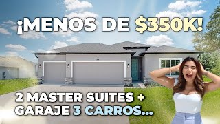 Casa Nueva en Ocala SIN HOA · 2 Master Suites + Garaje 3… ¡por menos de $350K! 😱🔥
