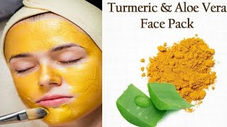 Turmeric & Aloe Vera Face Mask // Fair & Clear Skin