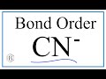 Bond Order and Molecular Stability
