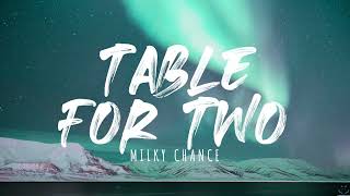 Milky Chance - Table for Two (Lyrics)