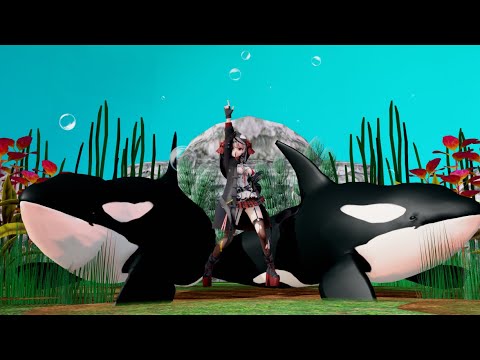 【ホロライブMMD】 妄想疾患■ガール　#mmd 　#ホロライブ ＃沙花叉クロヱ