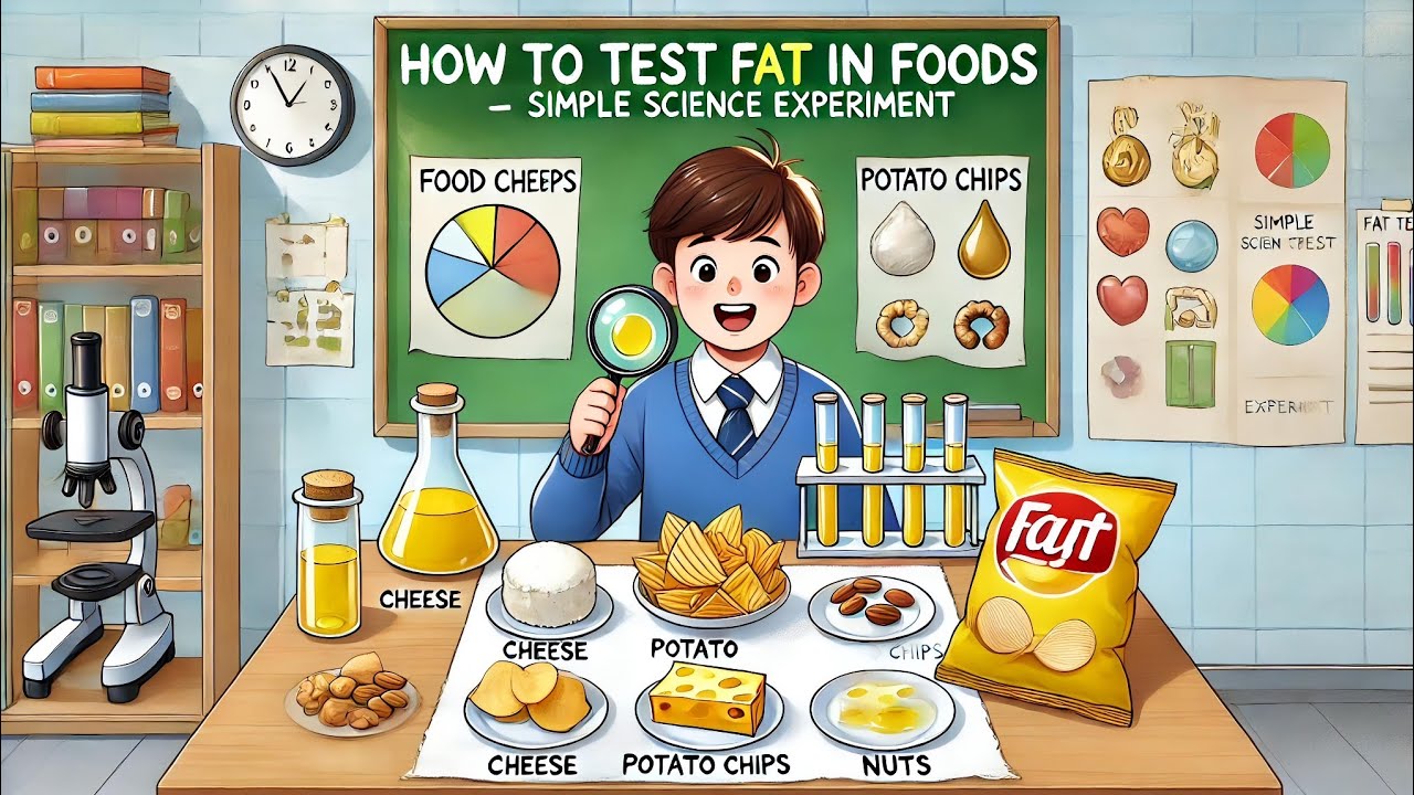 Fat Test In Foods | भोजन मे वसा का टेस्ट | Science Experiment - YouTube