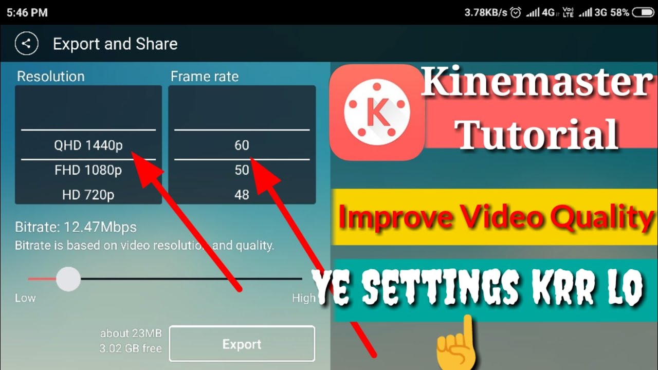 New Kinemaster Top New hidden features all about kinemaster settings