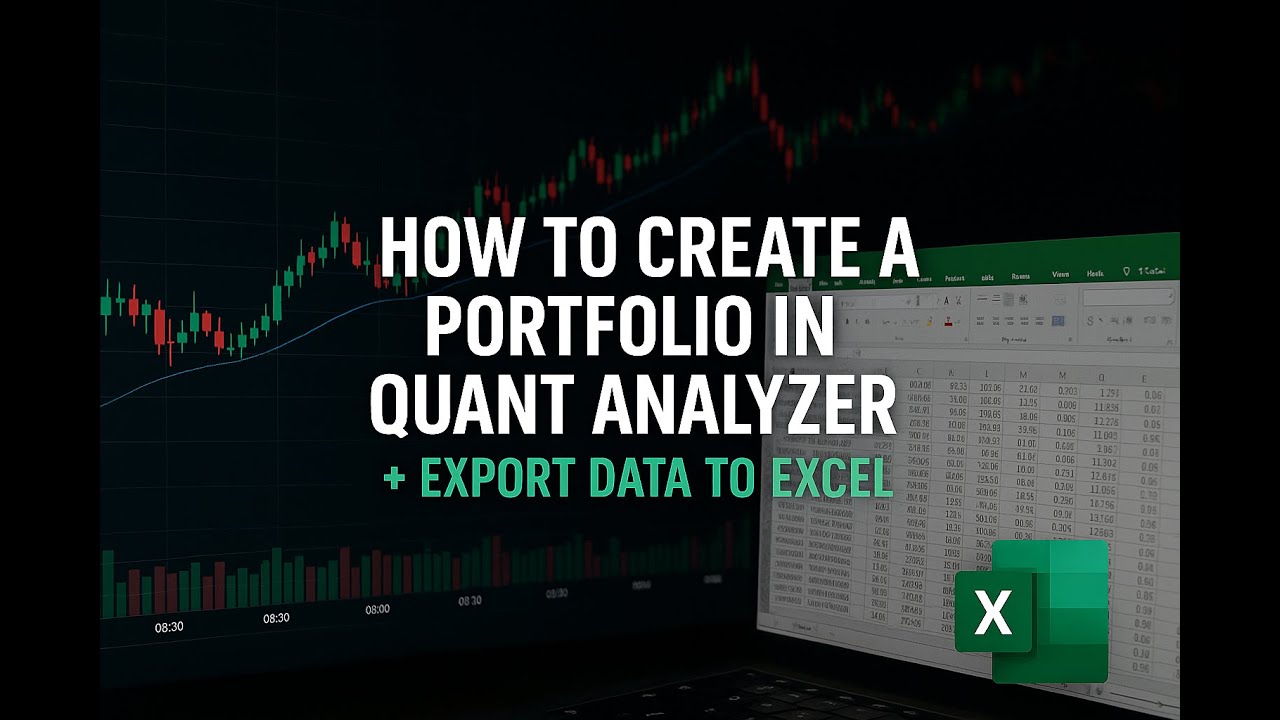 How to Create a Portfolio in Quant Analyzer + Export Data to Excel ...