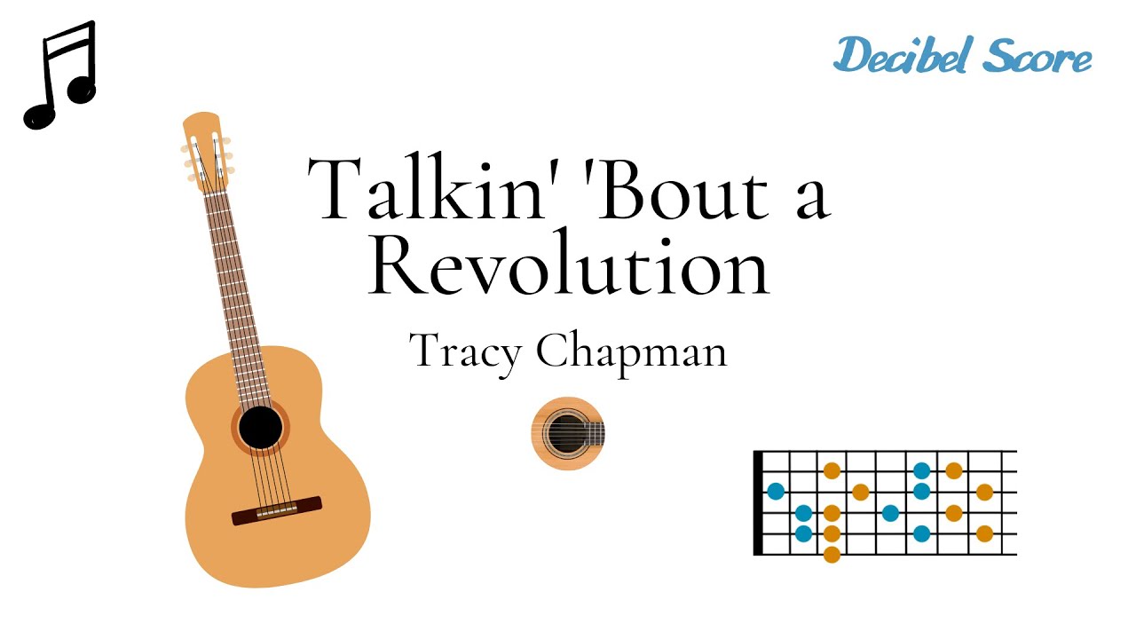 Talkin' 'Bout a Revolution | Tracy Chapman | Tuto de guitarra con acordes Talkin' 'Bout a Revolution | Tracy Chapman | Tuto de guitarra con acordes