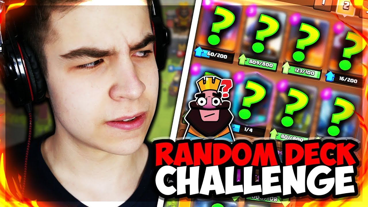 RANDOM DECK CHALLENGE 2.0! 😨 | Clash Royale CZ/SK | Ogy