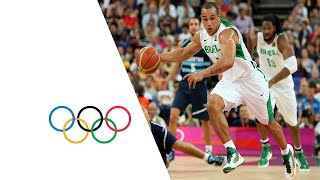 Basketball Men's Quarter-Finals Brazil vs Argentina - Full Replay | London 2012 Olympics