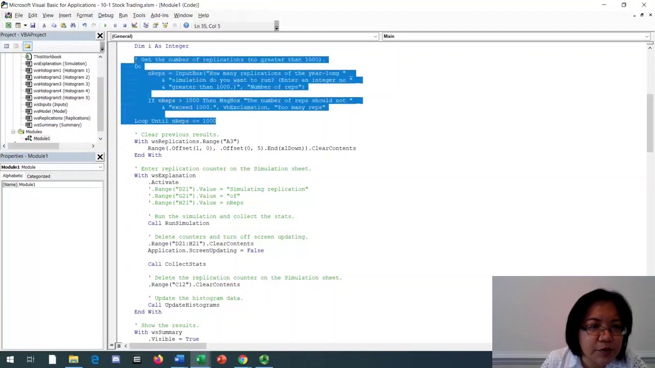 Excel VBA: Stock Trading Simulation Part 2 of 2: Solution WalkThrough ...