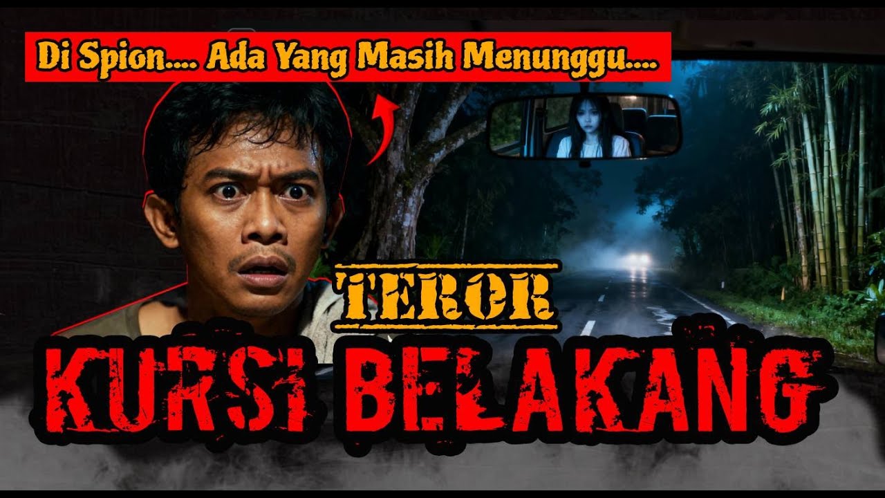 HORORR‼️PENUMPANG DIKURSI BELAKANG : CINTA DAN HOROR DI JALUR TUA...#horror #hororindonesia #misteri