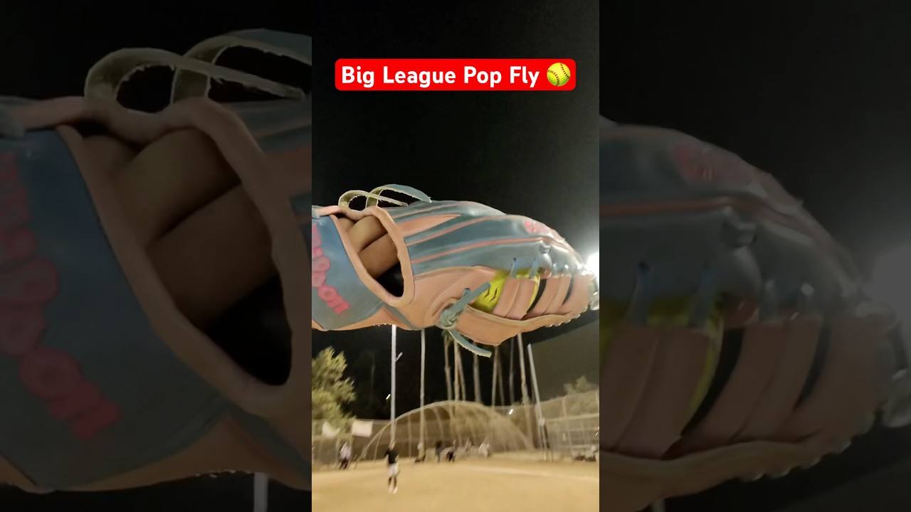 That’s a big league pop up! 