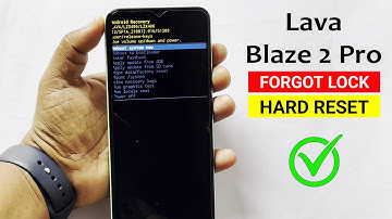 Lava Blaze 2 Pro (LZX406) - Hard Reset | Forgot Password | Screen Unlock 🔓 🔓🔓
