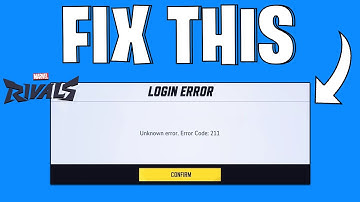 How To Easily Fix Error Code 211 In Marvel Rivals | Quick Guide
