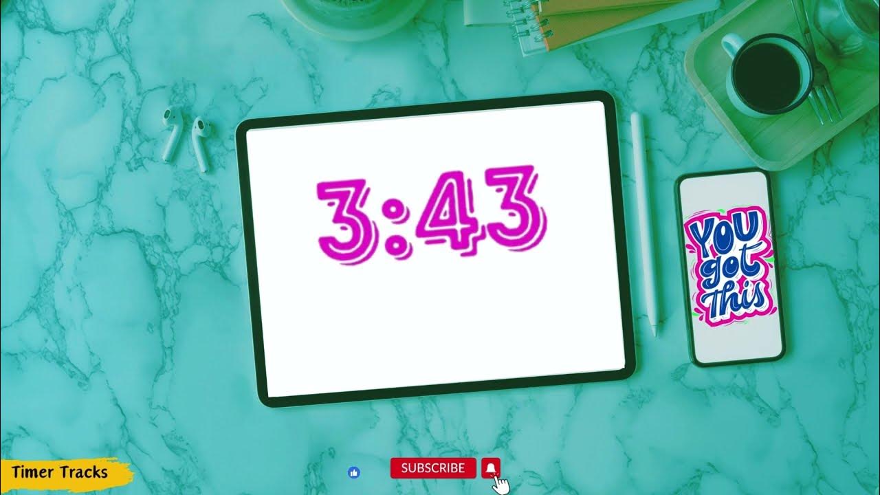 Classroom Countdown Vibes 5Minute Timer with Soothing Music 🕒🎵