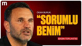 Çok Farklı Haberler Çıkıyor - Galatasaray Teknik Direktörü Okan Buruk Basın Toplantısı