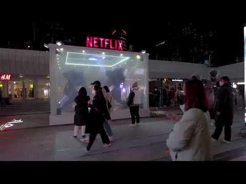 Walk Seoul Korea 삼성역 코엑스의 지옥 이벤트 地獄 NETFLIX HELLBOUND