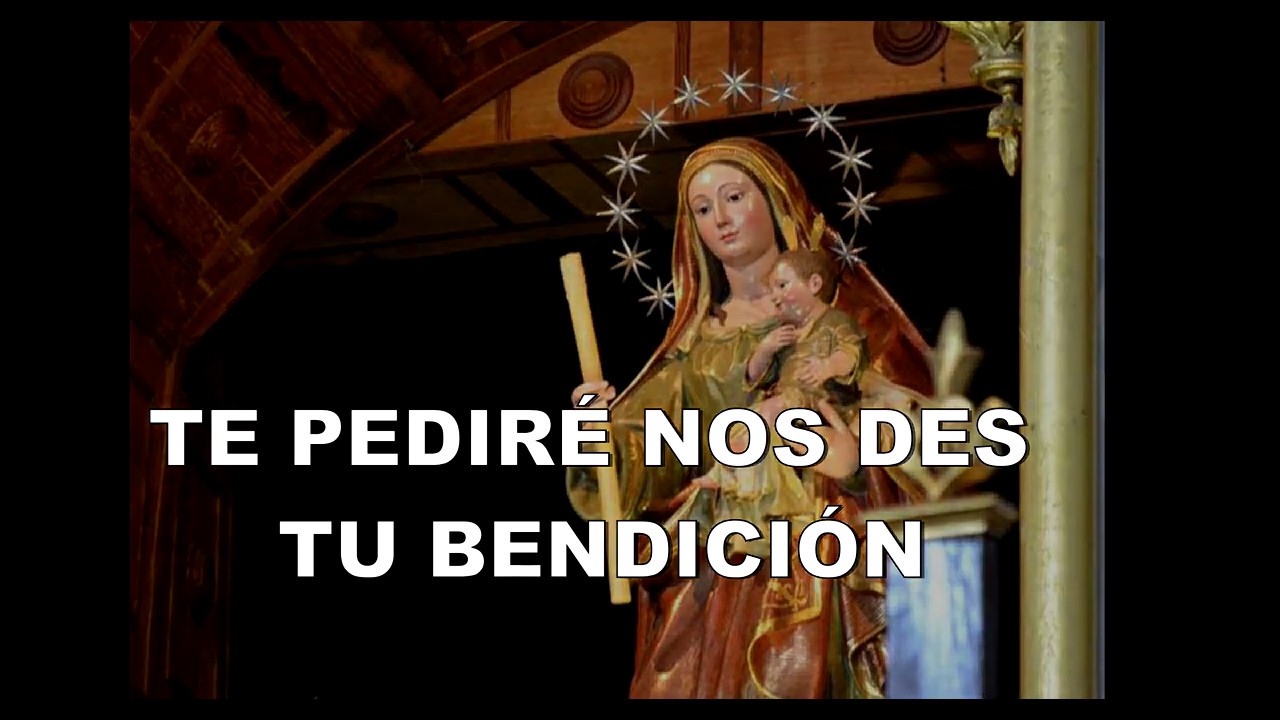 PLEGARIA A LA VIRGEN DE CANDELARIA DE INGENIO, GRAN CANARIA