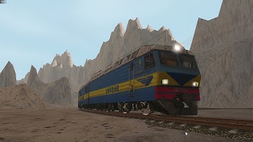 Trainz Railroad Simulator 2019 - (Part 2)- My First Custom Made Map and Session