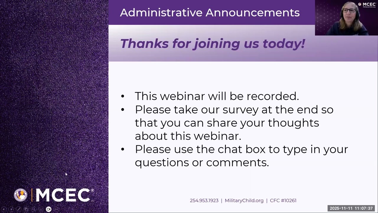 Veteran's Children: Supporting Middle and High School Children of Veterans