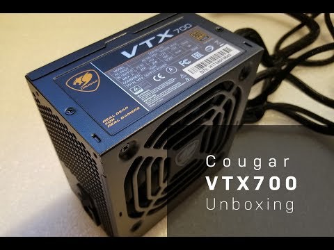 Cougar VTX700 Unboxing