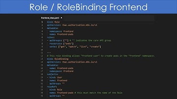 Kubernetes video course 31. Authorization RBAC Demo