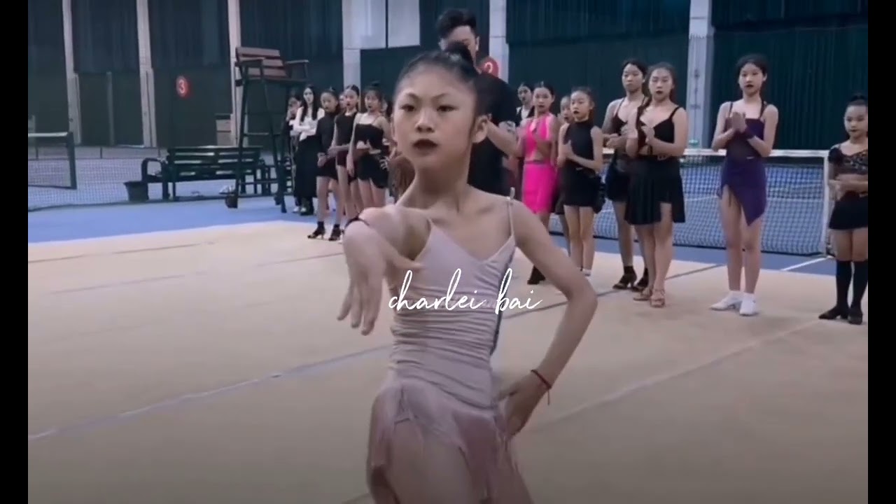 Champion appreciation show rumba   🤓🌹Yihan lin#ballroomdance #dancetutorial #rumba