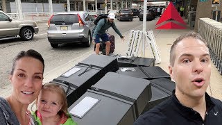 ✈️ FLYING DELTA WITH 600LBS OF LUGGAGE