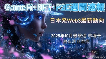 GameFi／NFT／P2E週間ニュース解説【日本発Web3最新動向＆市場予測｜2025年10月最終週速報】