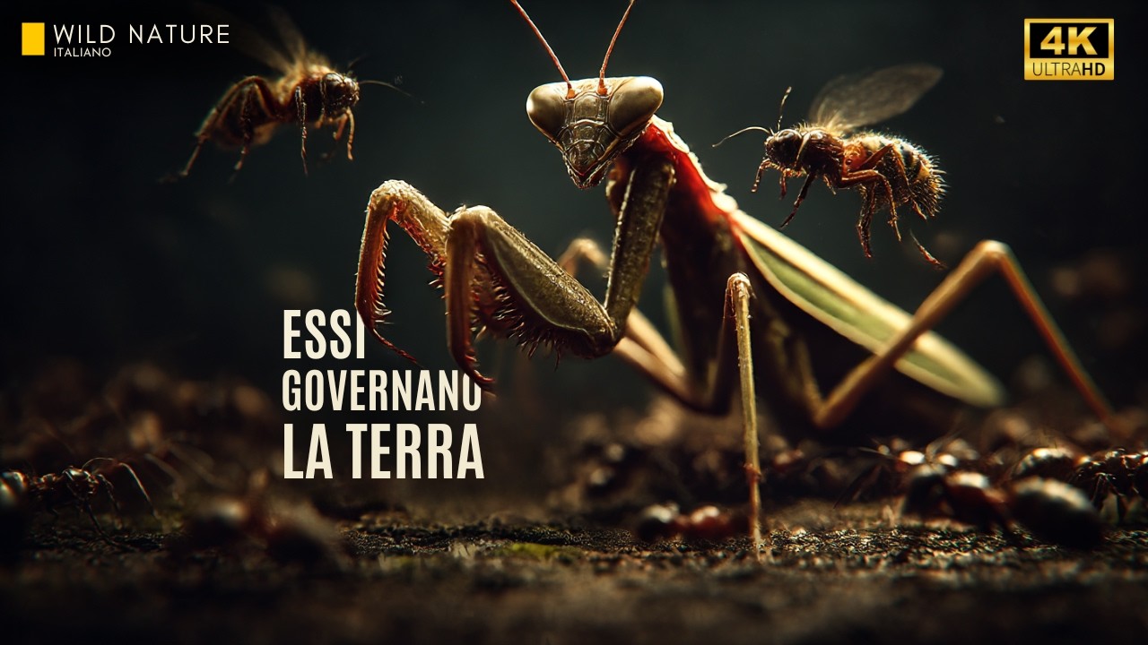 L’Incredibile Mondo degli Insetti - Le Creature che Governano la Terra Senza Essere Viste