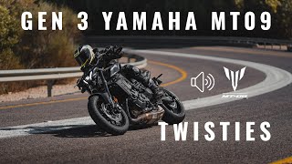 Yamaha MT09 2021- Twisties 3 Cameras | Pure Engine Sound
