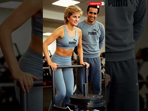 تمرين قفز غير مرئي في باريس الأميرة ديانا ودودي الفايد لحظات لياقة بدنية ١٩٩٧ ديانا نادي رياضي