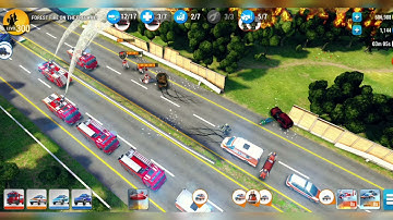 EMERGENCY HQ | #FOREST FIRE ON THE FREEWAY #LEVEL 300