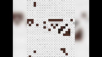 Color By Numbers Pixel Art - RANDOM SERIES - Video #90