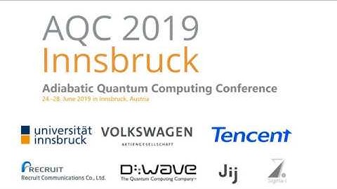 AQC2019 Alessandro Ciani Delft