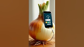 respect 😱🔥l Onion charge mobile #experiment #tiktok #science
