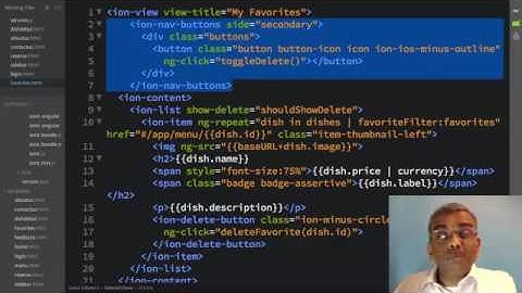 ExerciseVideo Ionic Lists