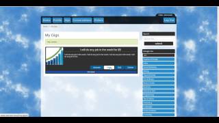 Wertain.NET fiverr clone script frontend #1 10-10-2012