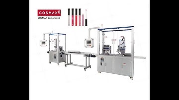 TENZ Fully Automatic 12-Hole Lip Gloss And Mascara Filling Capping And Demolding Machine