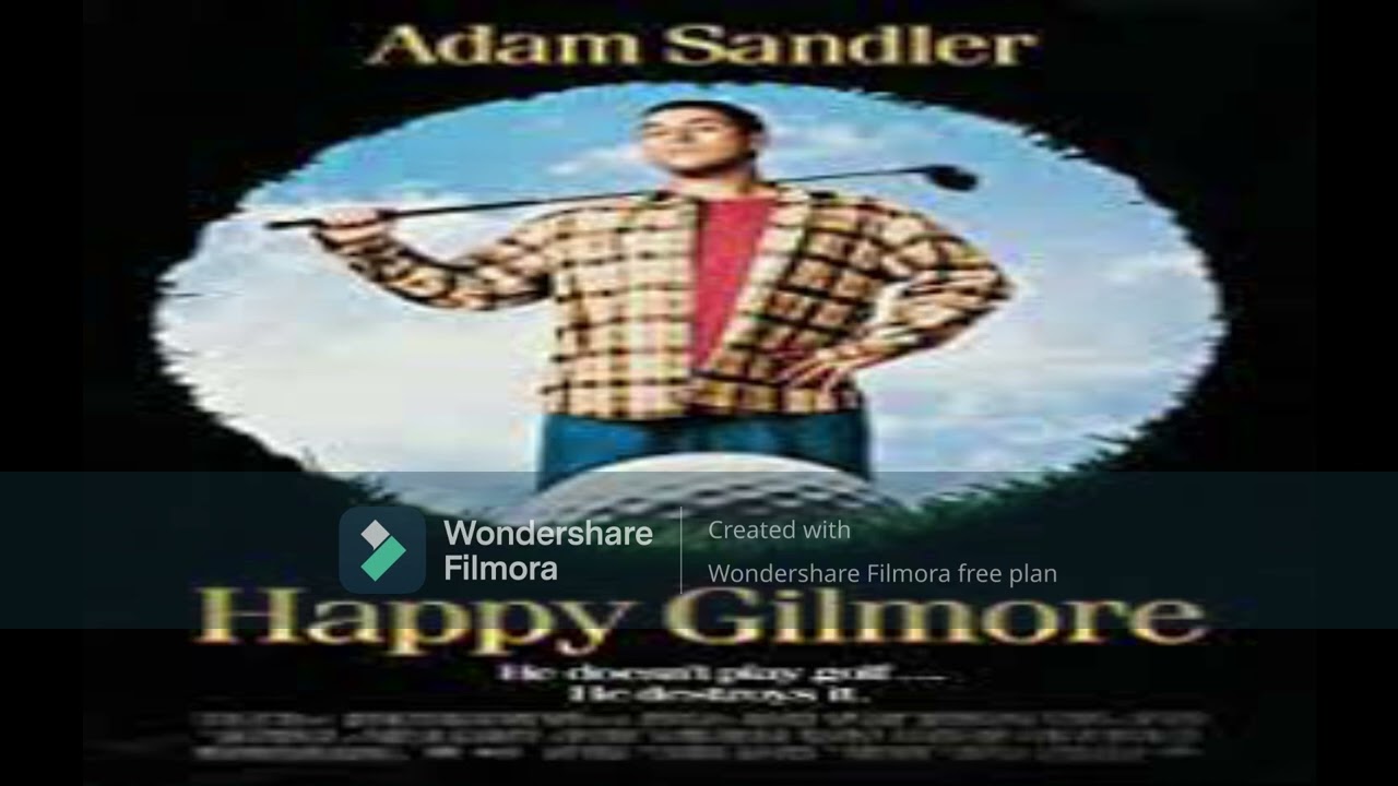 happy gilmore movie poster