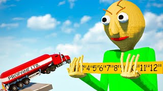 Cars vs Lego Baldi | Teardowm