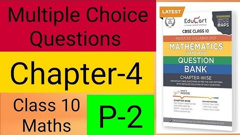 Educart Mathematics Std Class 10_ MCQ