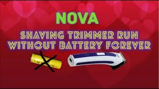 nova trimmer battery