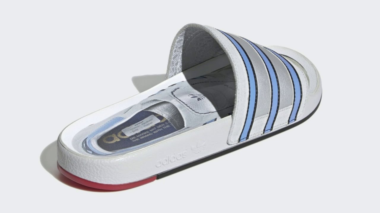 Sandalias adidas adilette Prémium nuevo modelo / buena calidad - YouTube
