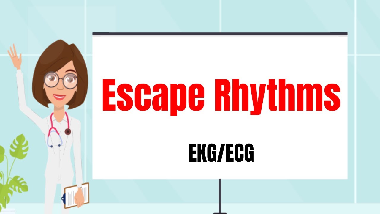 Atrial, Junctional and Ventricular Escape Rhythms of the Heart/ EKG Made Easy/