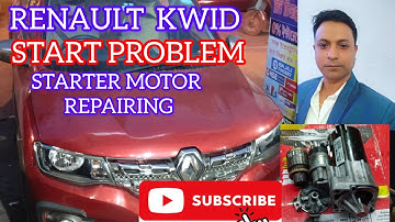 Renault kwid start problem self starter motor No work #automobile#car#YouTube videos#viral video