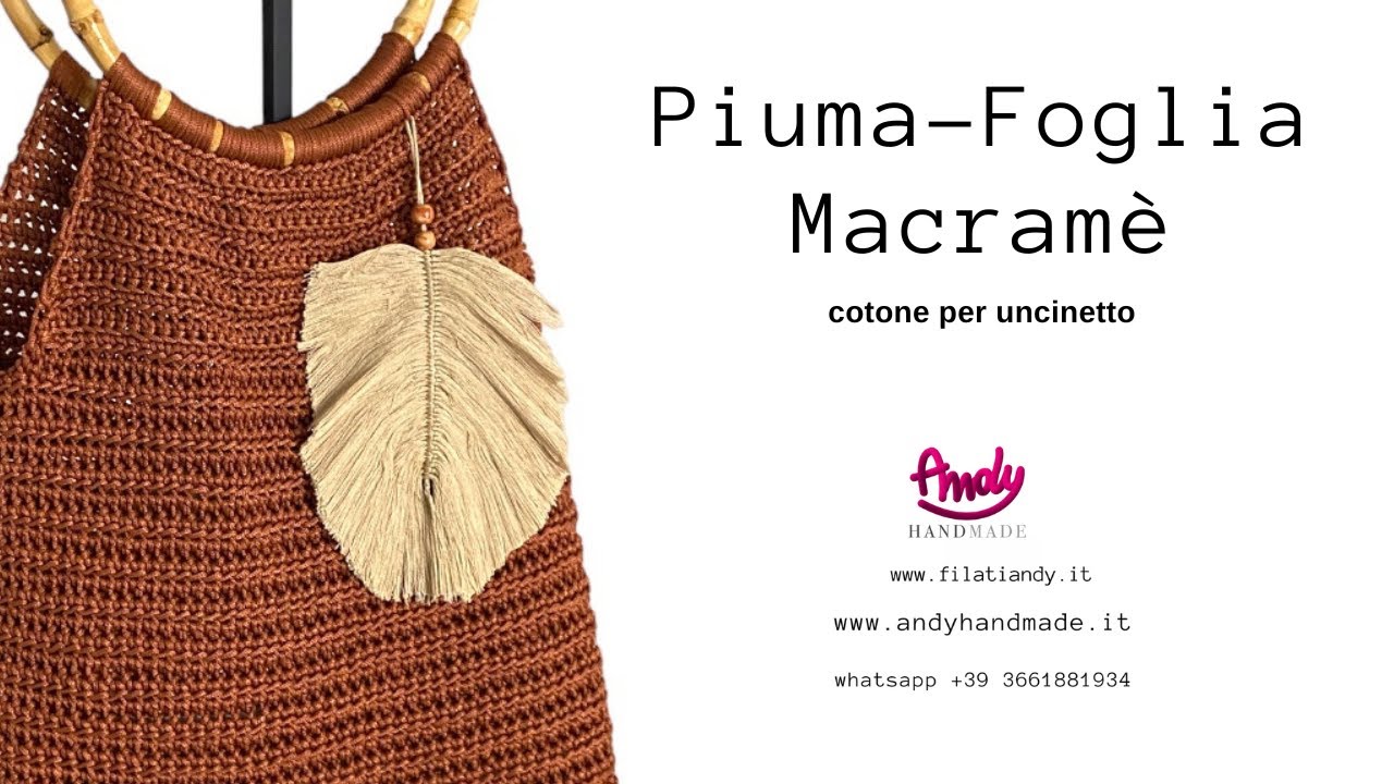 Tenda per porta in macramè - Decorazioni macrame