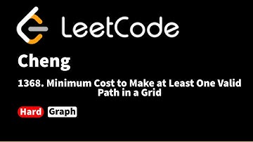LeetCode 1368. Minimum Cost to Make at Least One Valid Path in a Grid