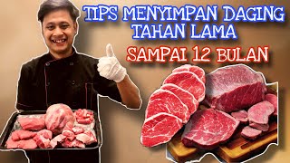 TIPS DAN CARA MENYIMPAN DAGING SAPI MENTAH AGAR AWET DAN TAHAN LAMA